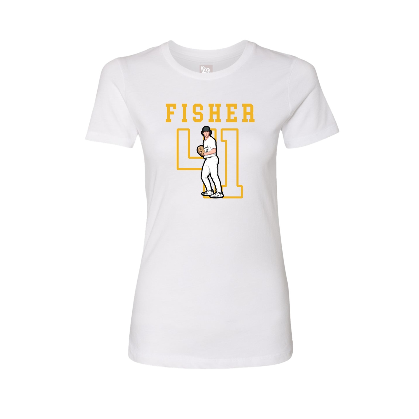 Fitted Women's Tee — Shirsey in White