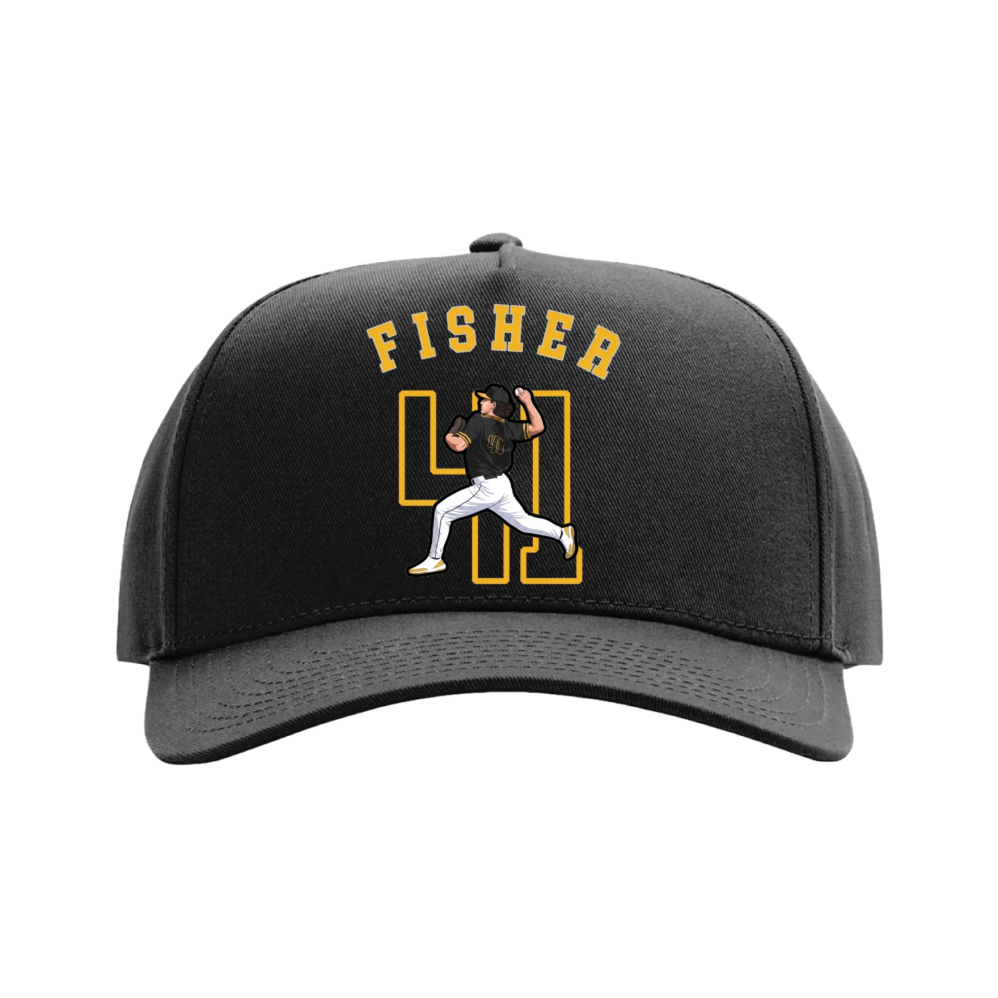 Full Fabric Five-Panel Champ Cap