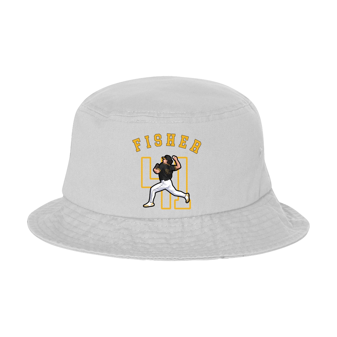 Bucket Cap — Shirsey Arch in White