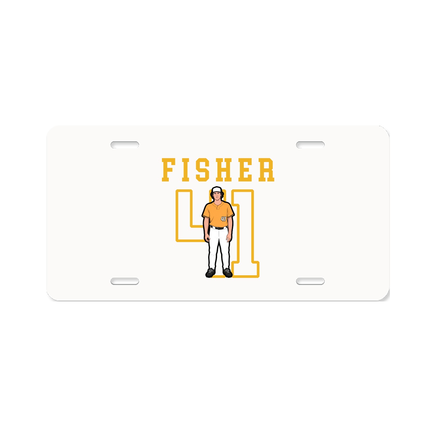 License Plate — Shirsey in Classic
