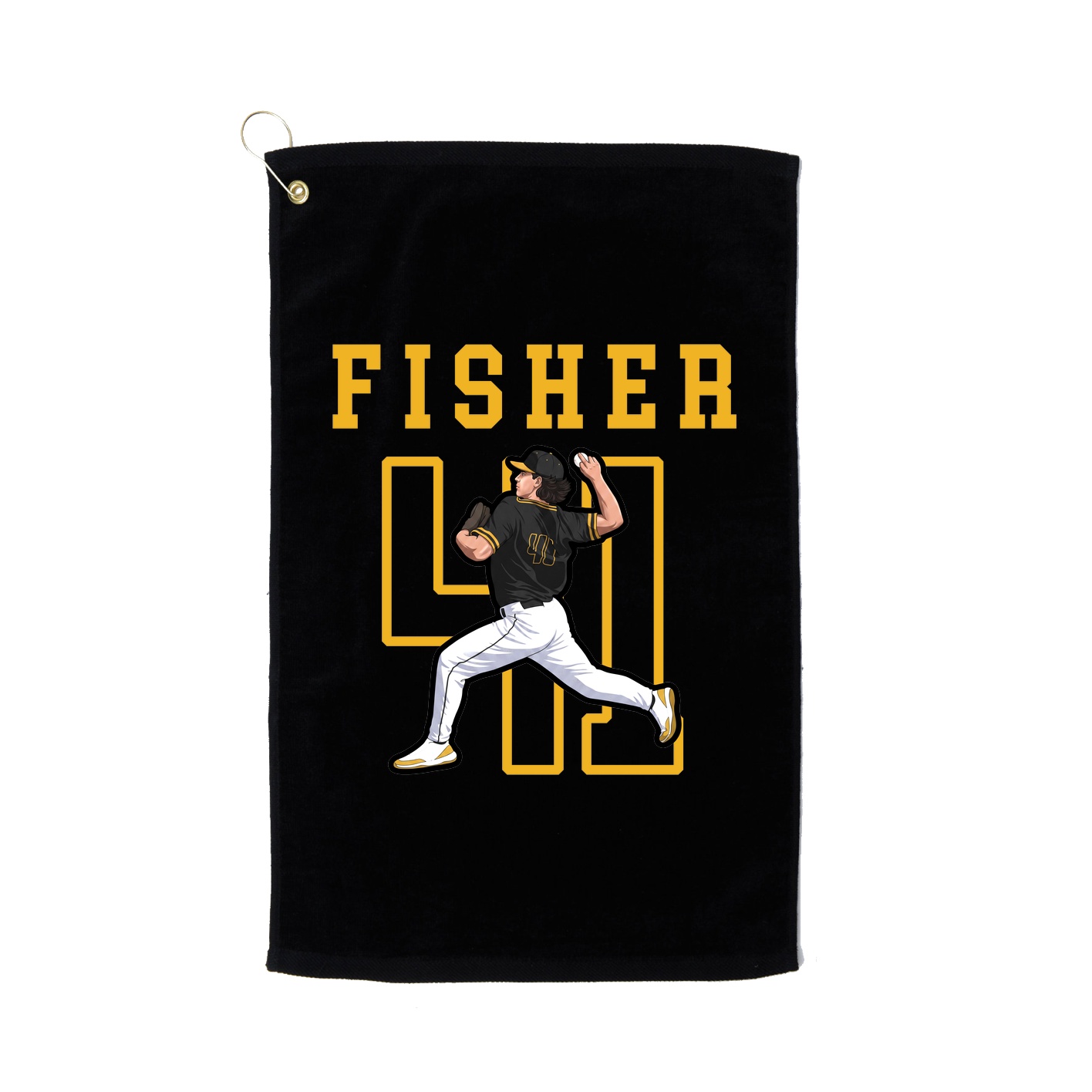 Golf Towel — Shirsey in Black