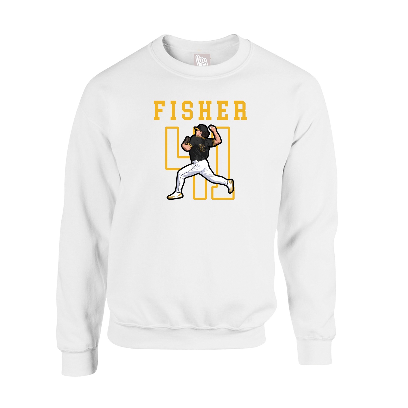 Fleece Crew — Shirsey in White
