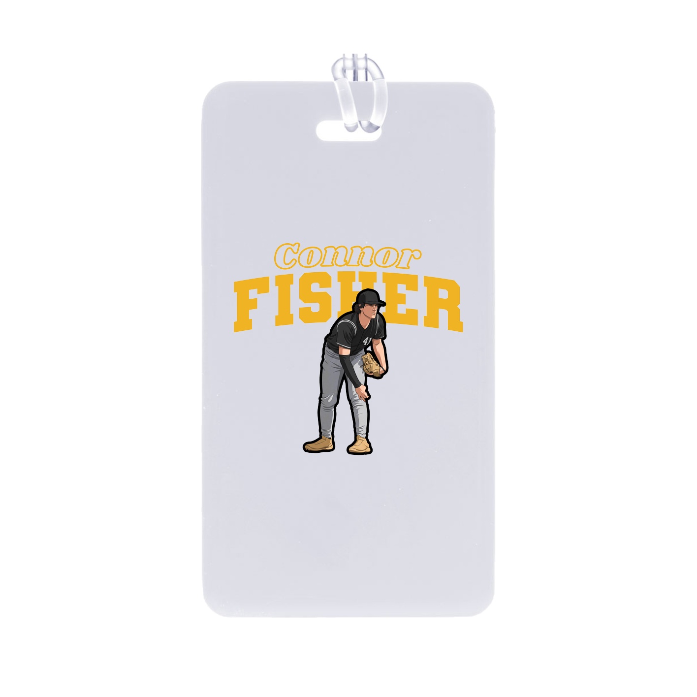 Bag Tag — Name Arch in Classic