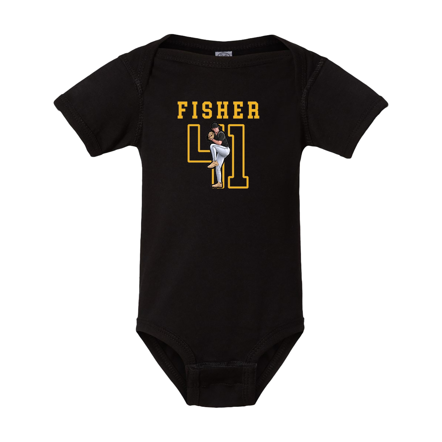 Baby Onesie — Shirsey in Black