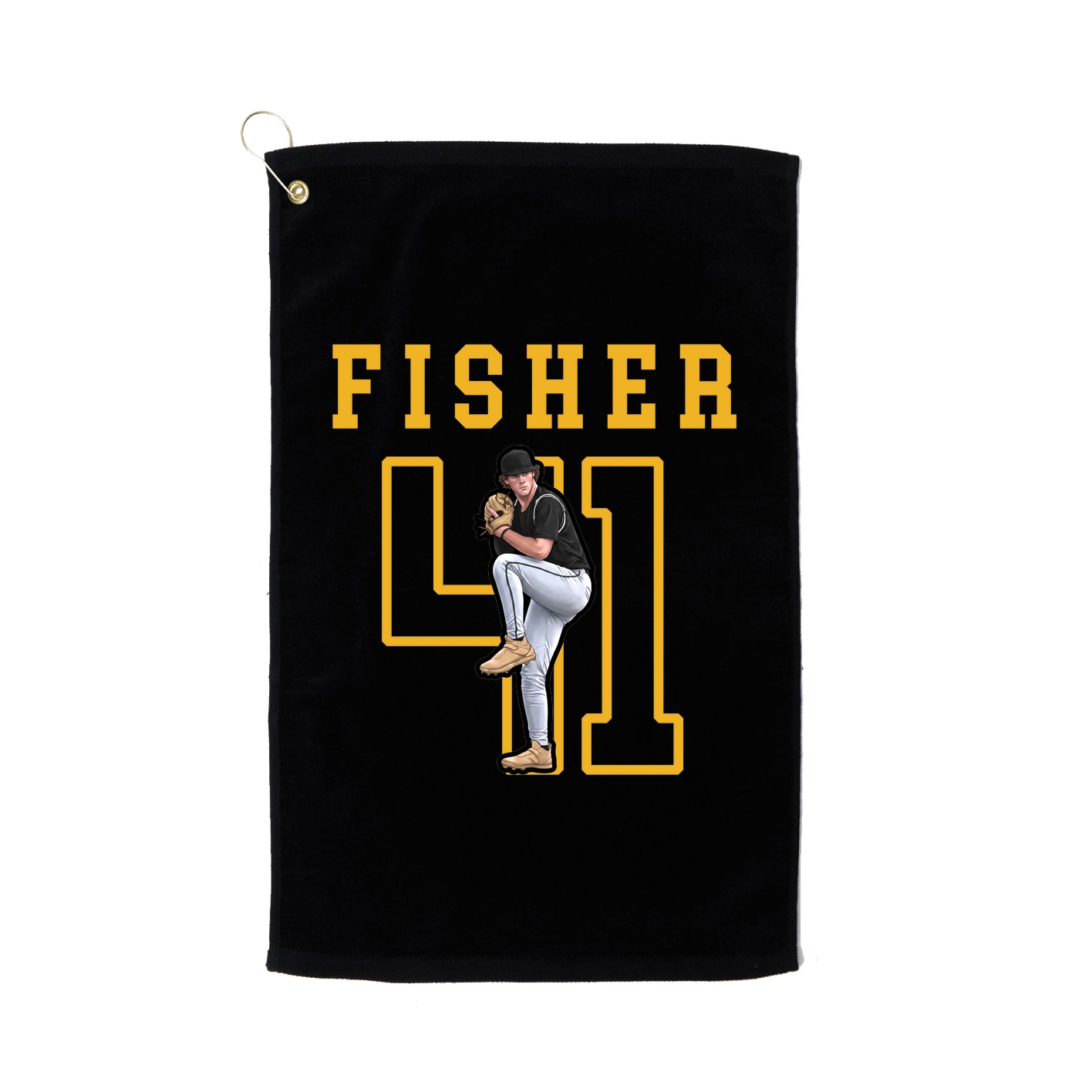 Golf Towel — Shirsey in Black