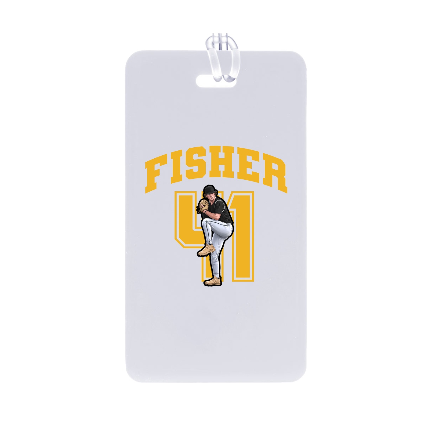 Bag Tag — Number in Classic