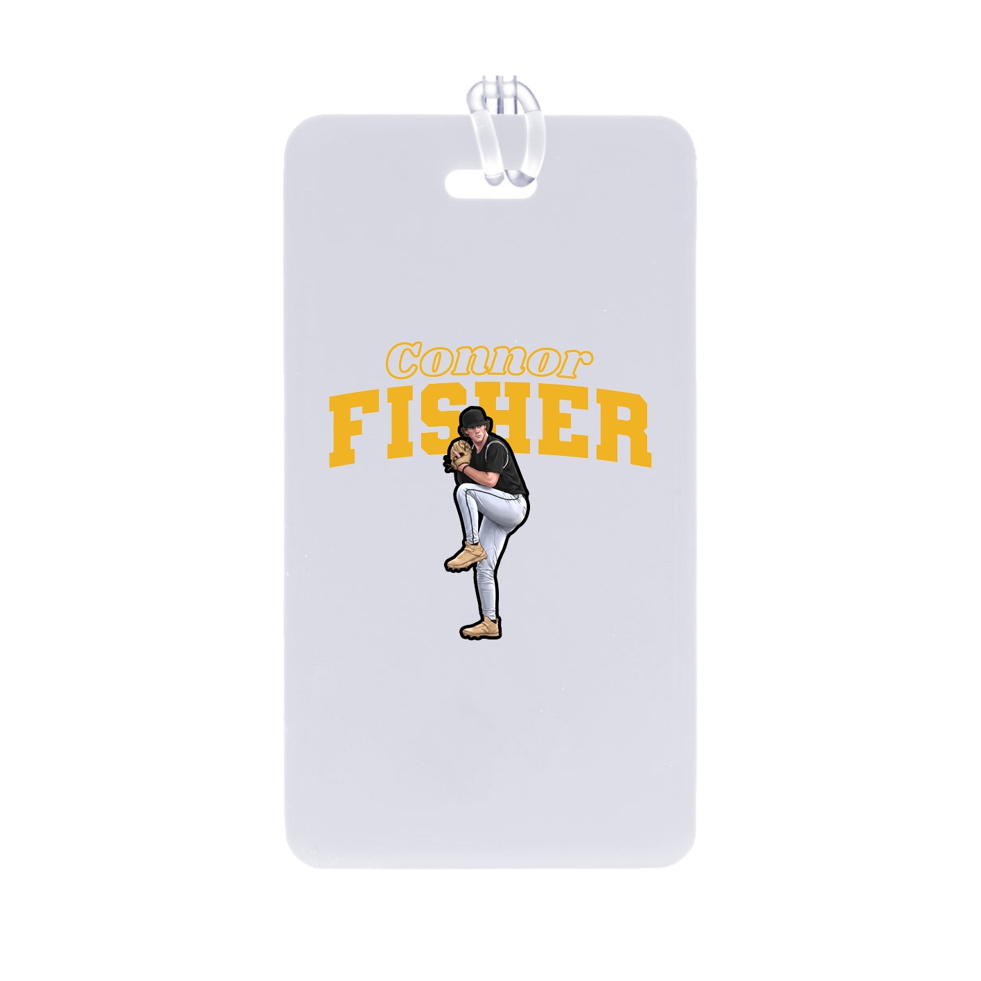 Bag Tag — Name Arch in Classic