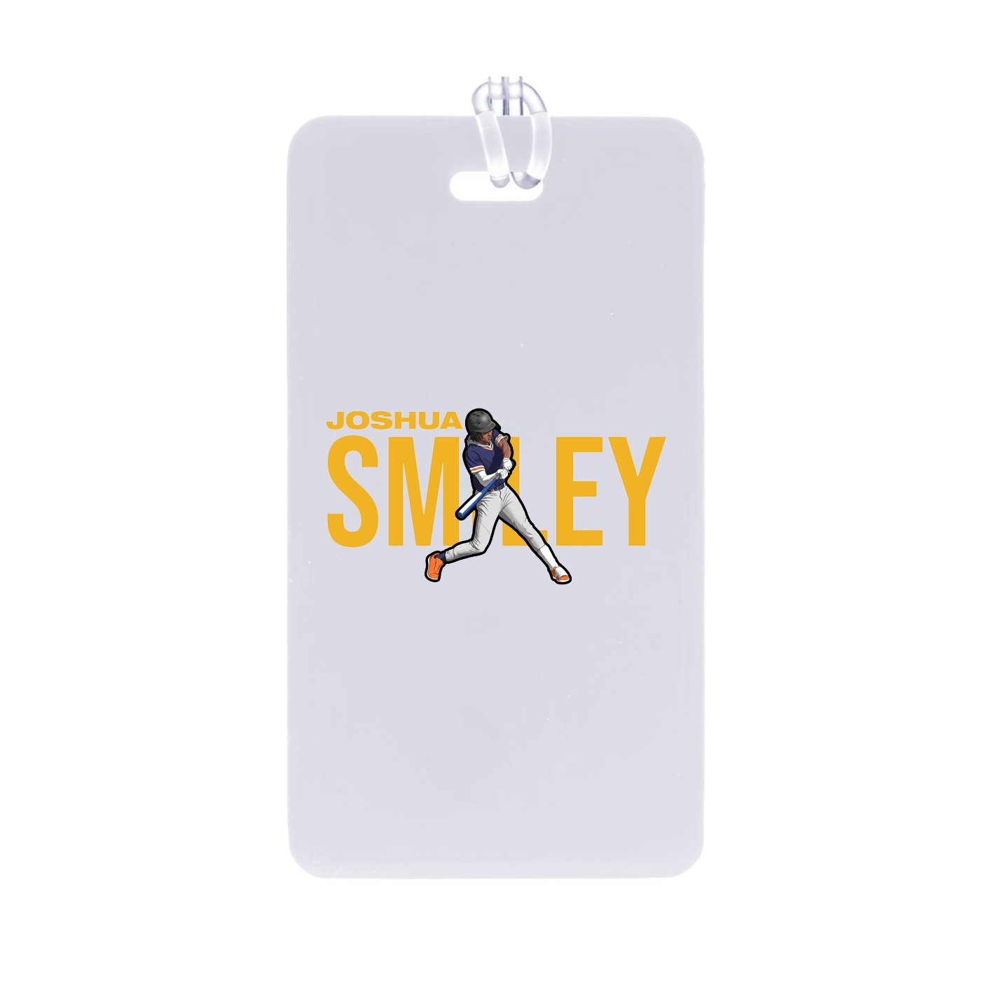 Bag Tag — Player Name in Classic