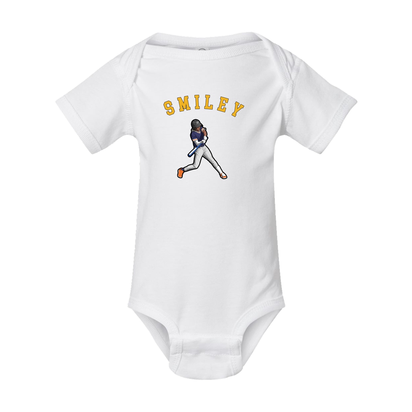 Baby Onesie — Shirsey Arch in White