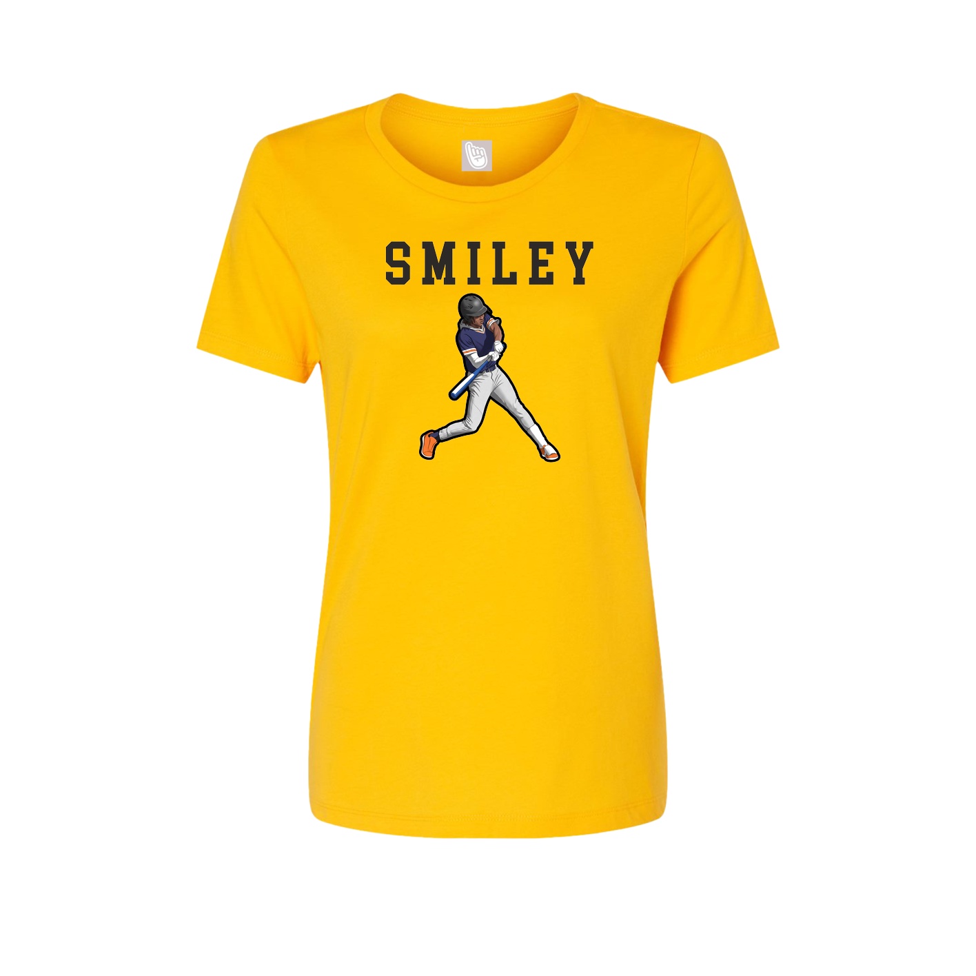 Fitted Women's Tee — Shirsey in Gold