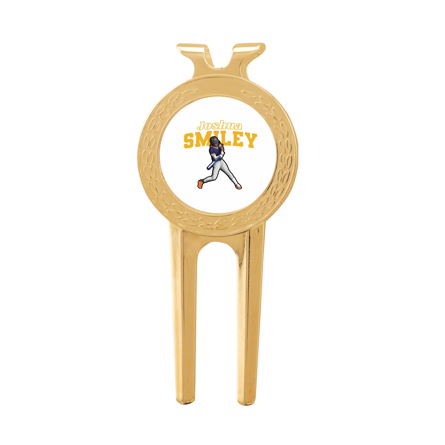 Divot Tool with Ball Marker — Name Arch in Classic