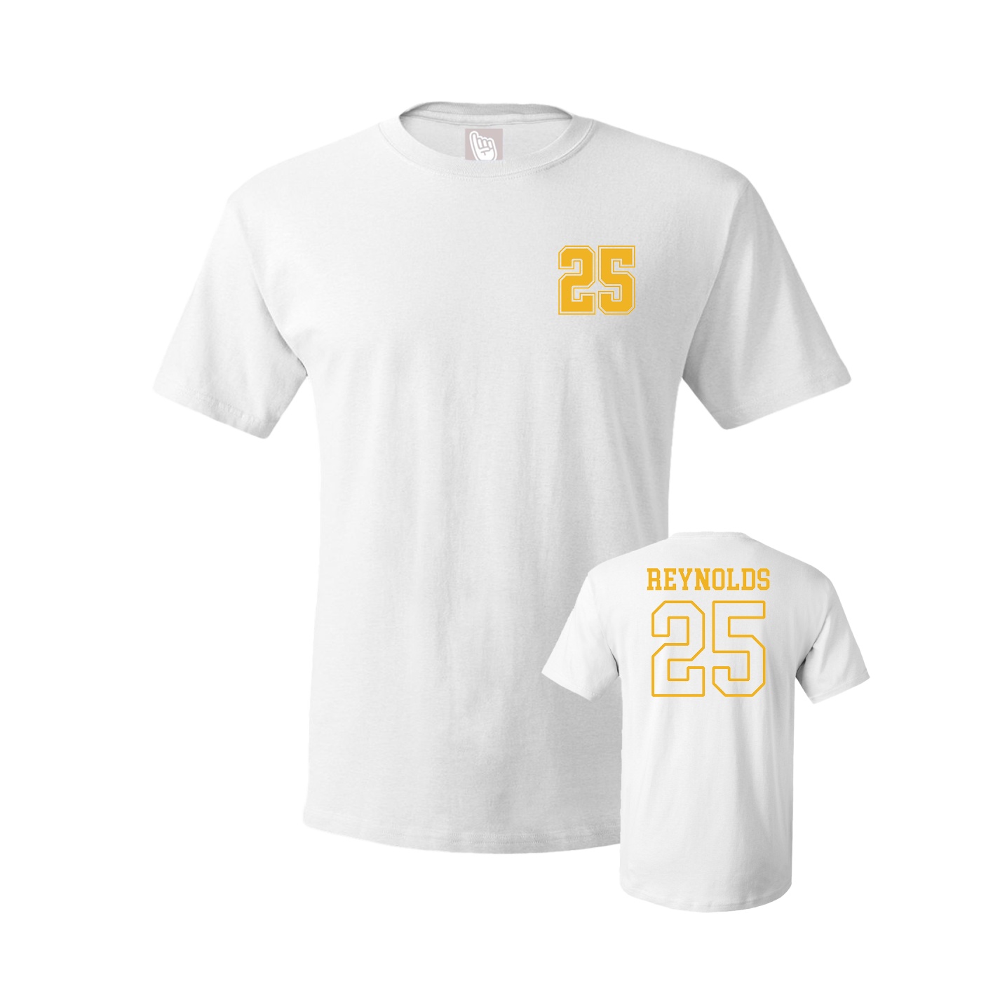 Tee — Chest Back in White