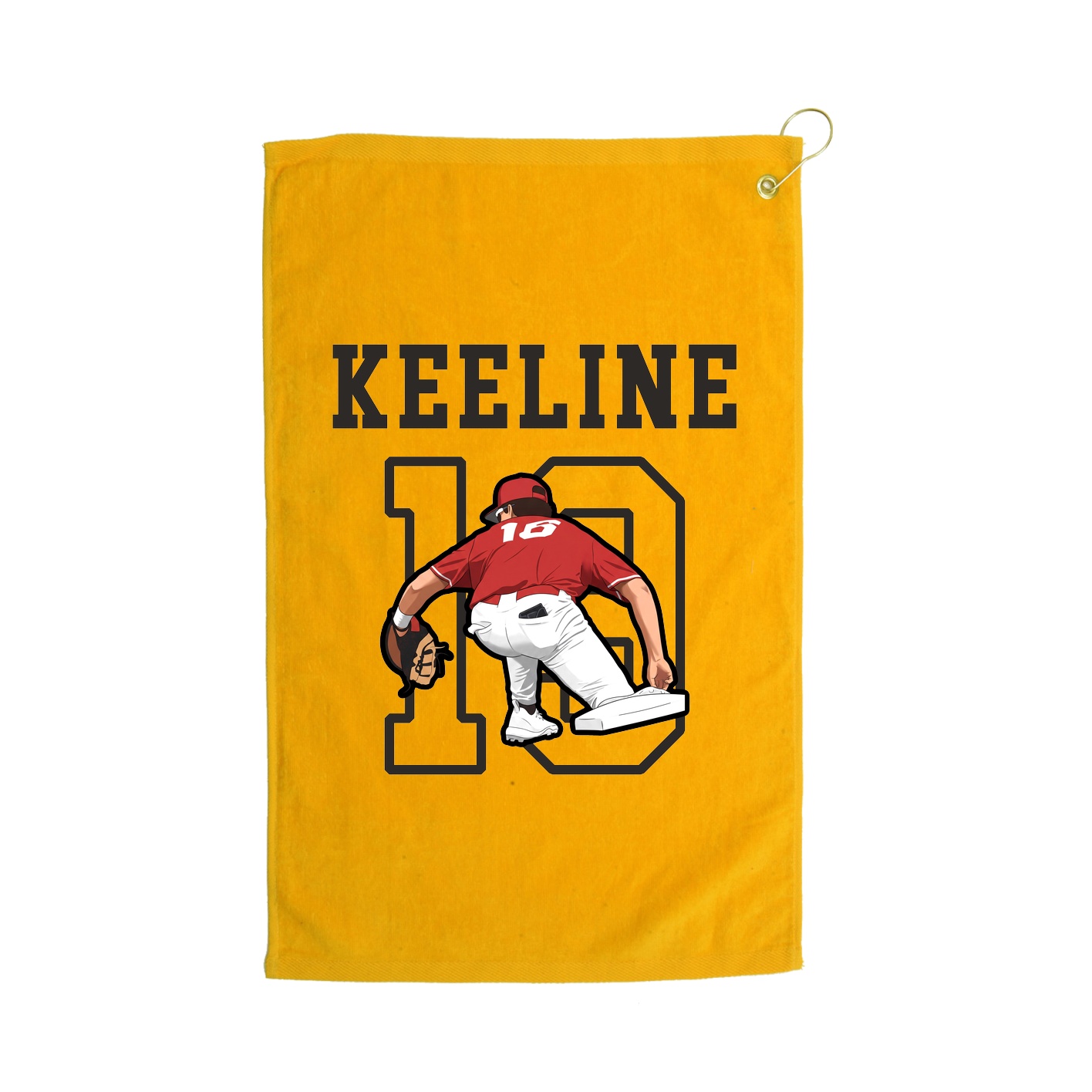 Golf Towel — Shirsey in Gold