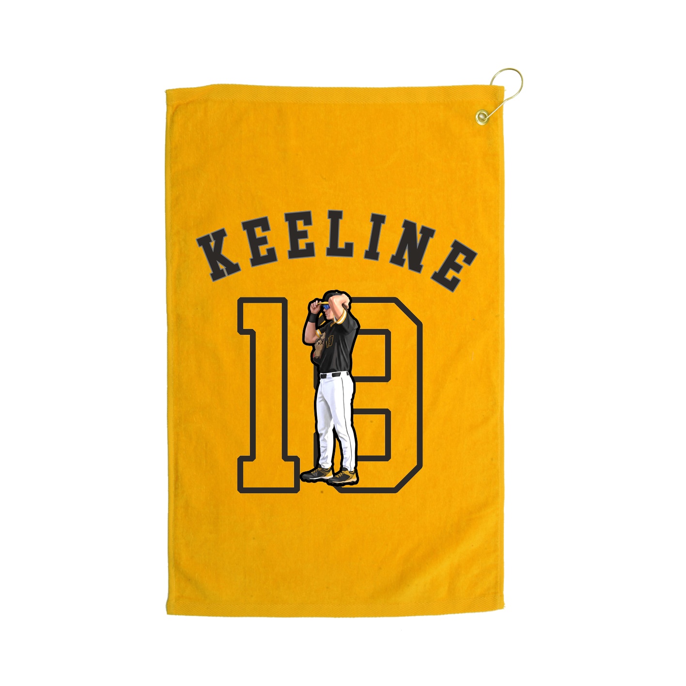 Golf Towel — Shirsey Arch in Gold