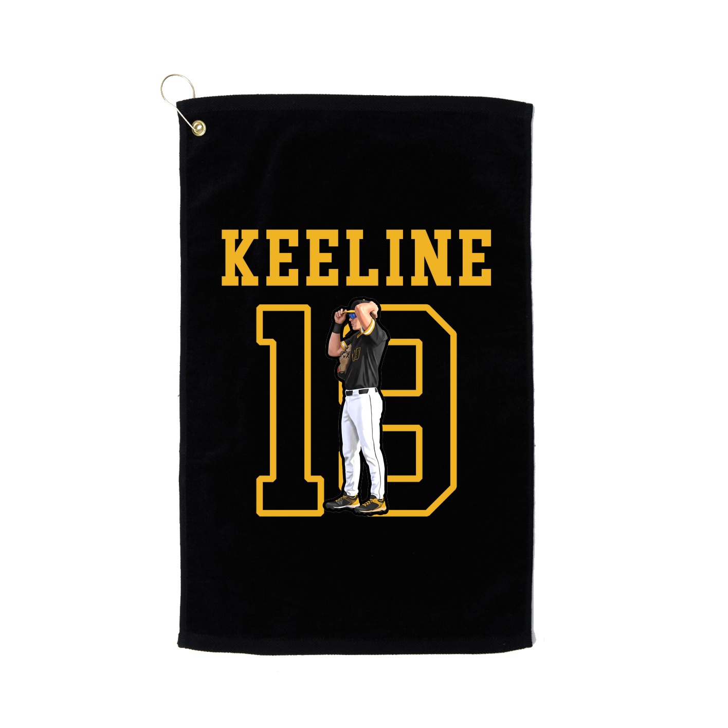 Golf Towel — Shirsey in Black