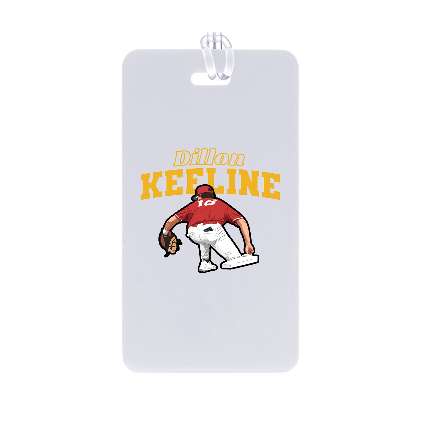 Bag Tag — Name Arch in Classic