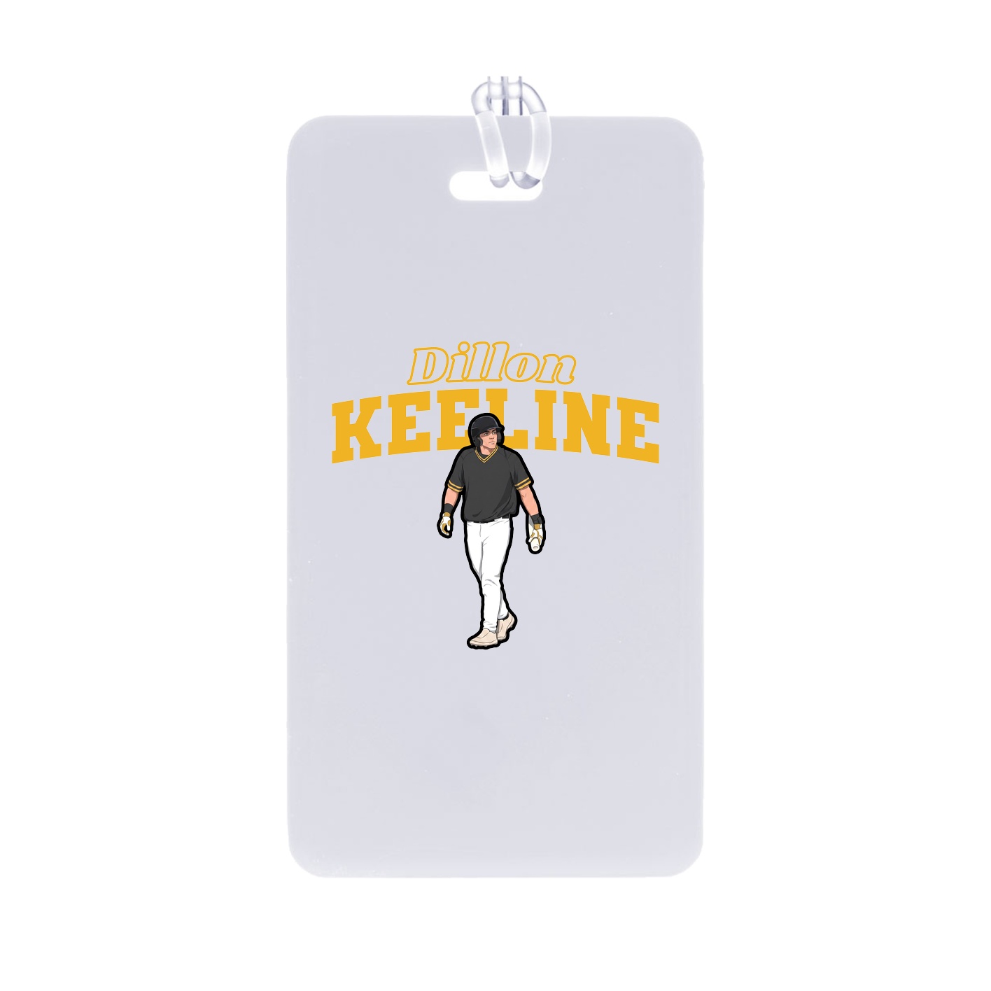 Bag Tag — Name Arch in Classic