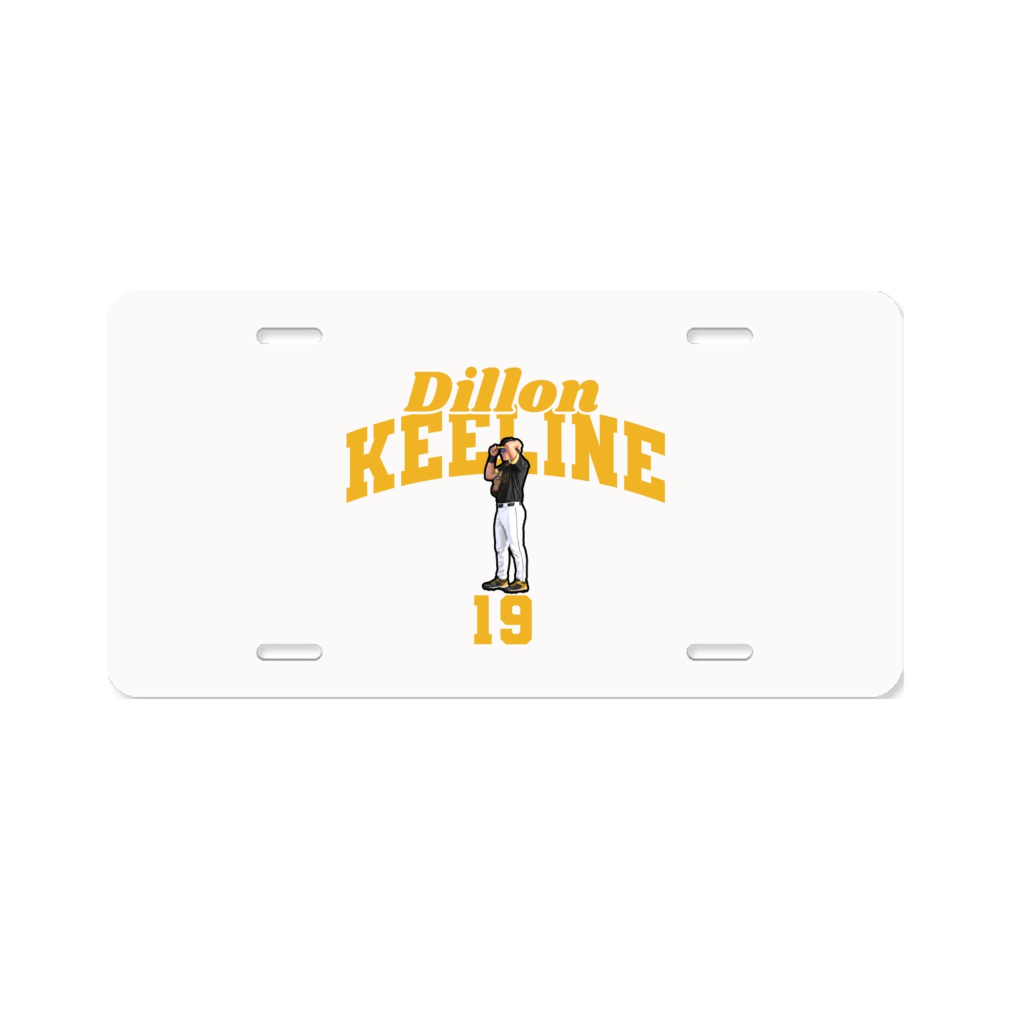 License Plate — Signature Arch in Classic