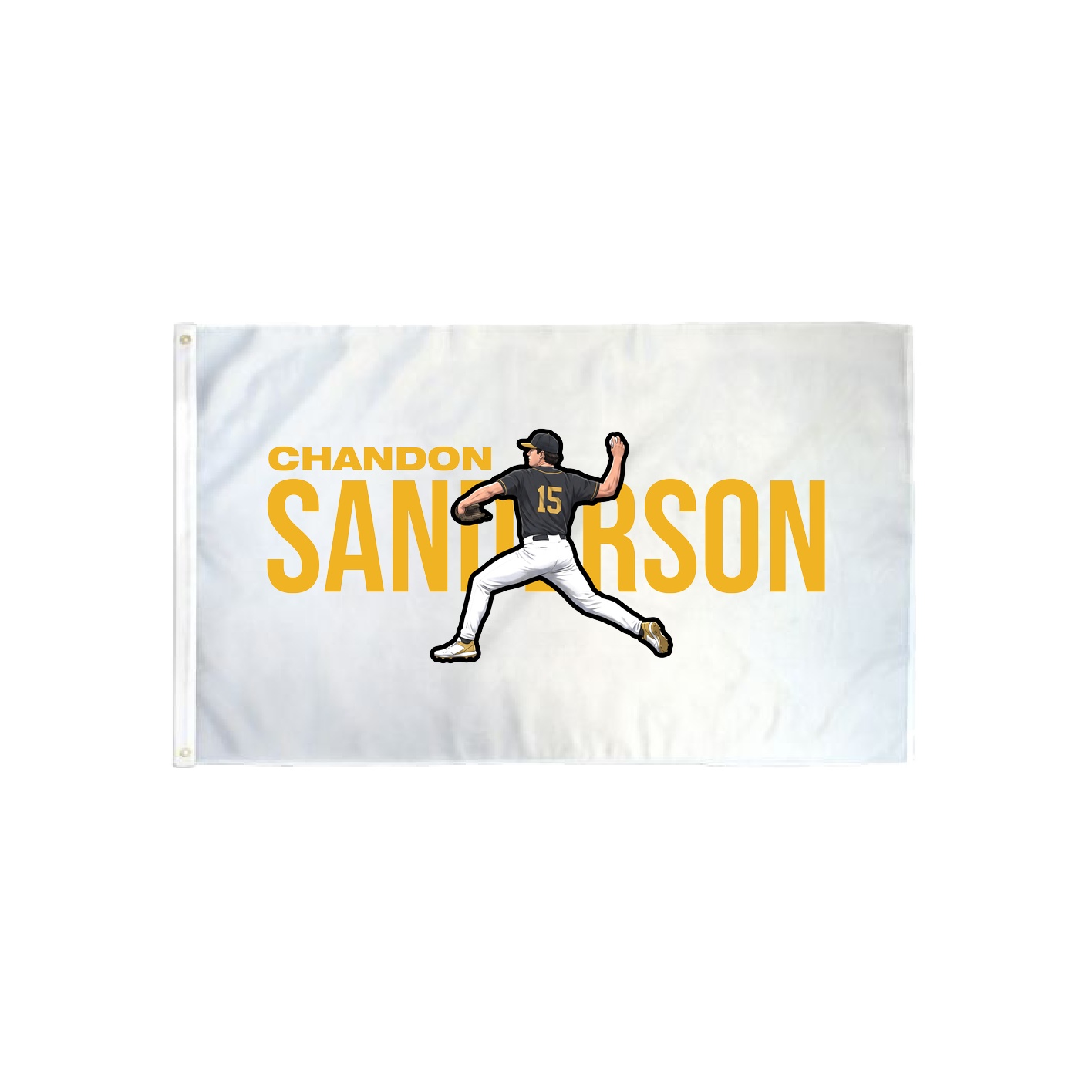 3x5 Flag — Player Name in Classic