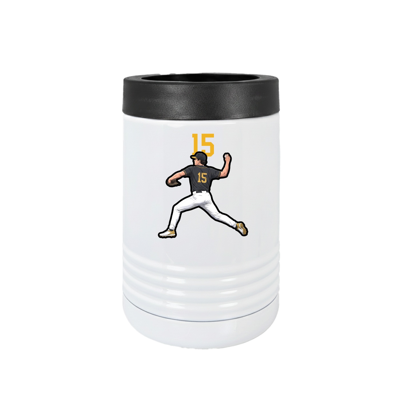 Beverage Holder — Number Top in White