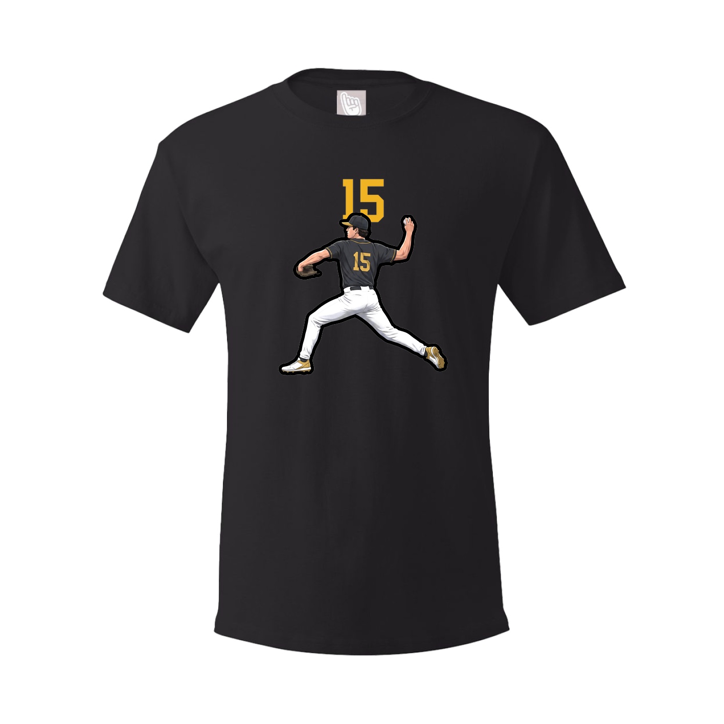 Tee — Number Top in Black