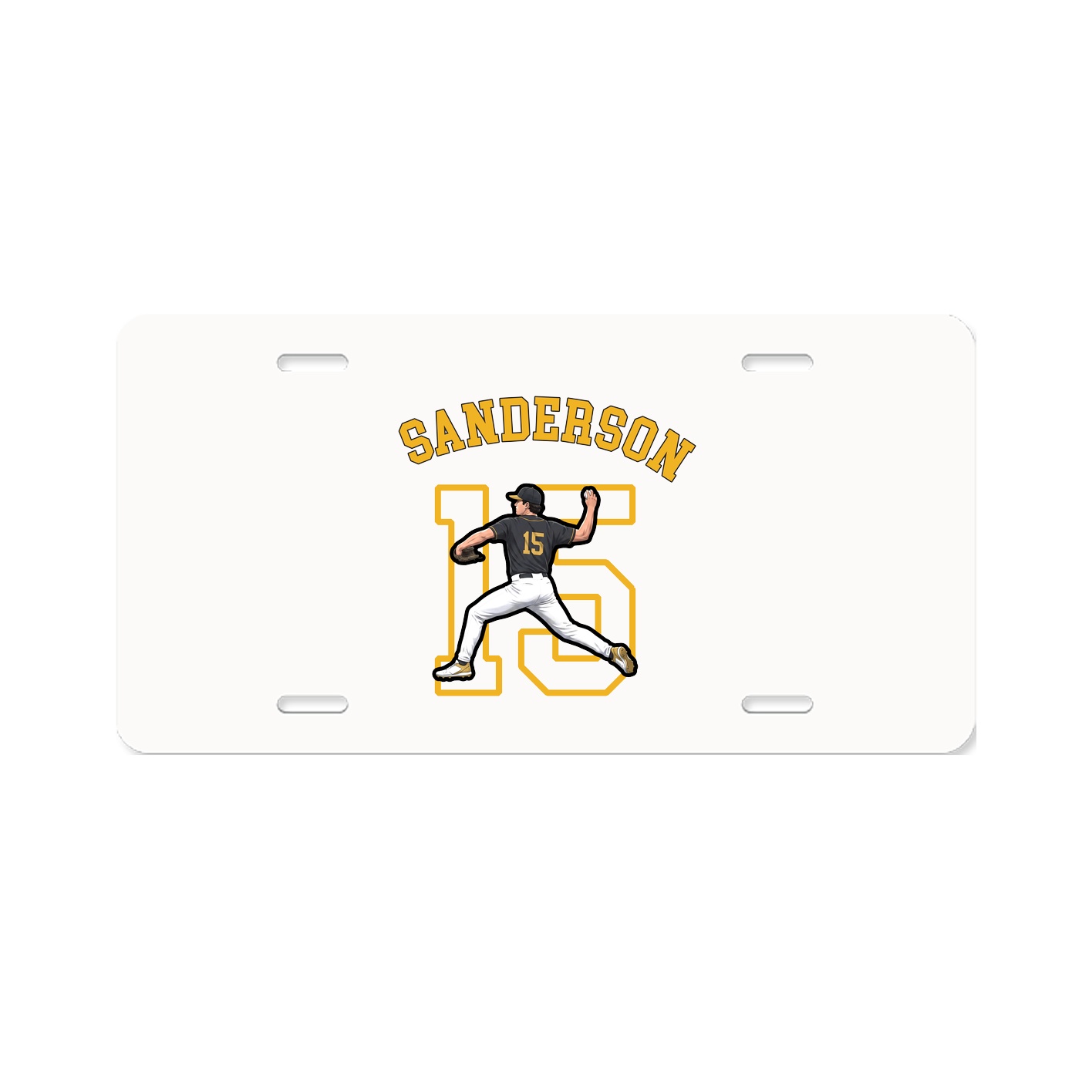 License Plate — Shirsey Arch in Classic