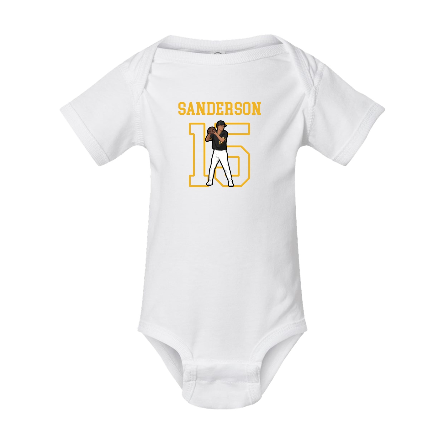 Baby Onesie — Shirsey in White