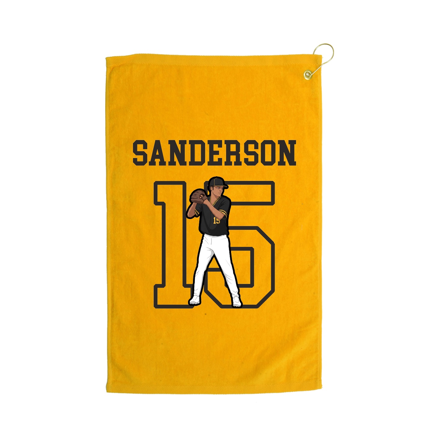 Golf Towel — Shirsey in Gold