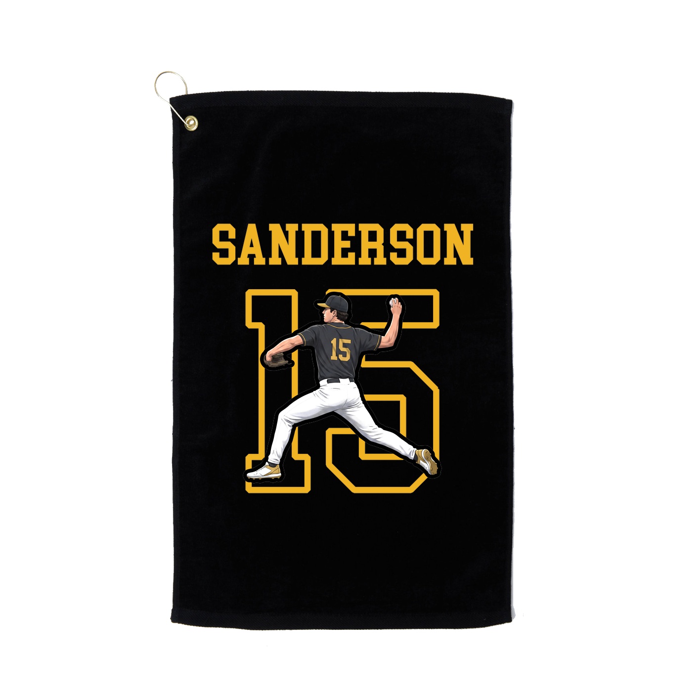 Golf Towel — Shirsey in Black