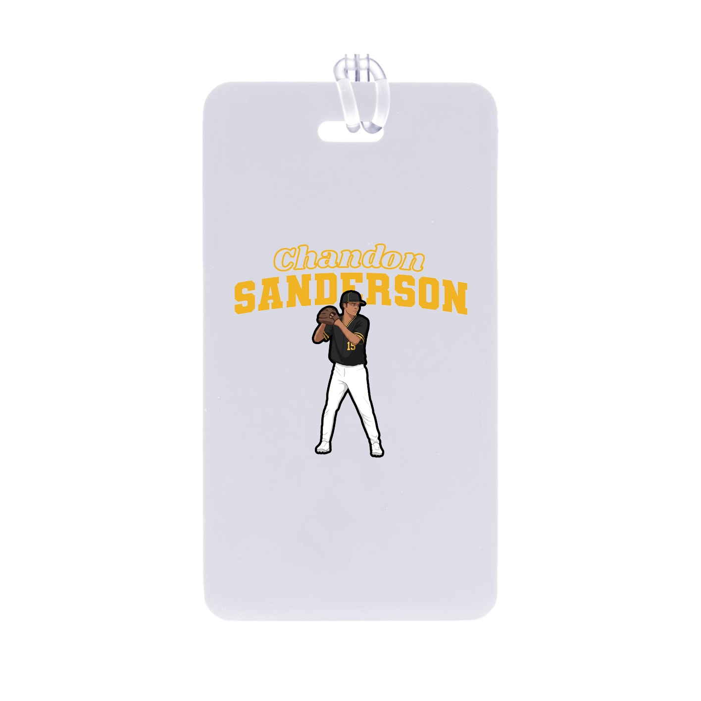 Bag Tag — Name Arch in Classic