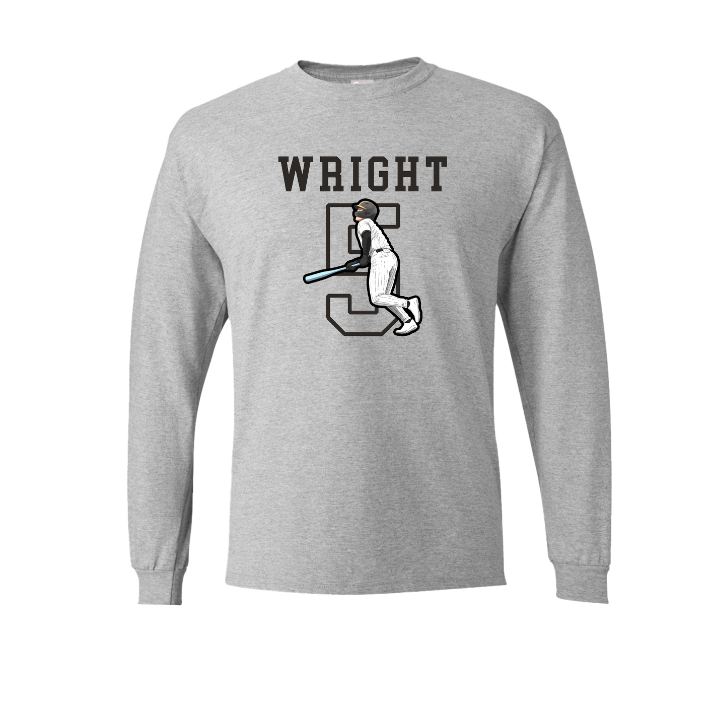 Long Sleeve Tee — Shirsey in Grey