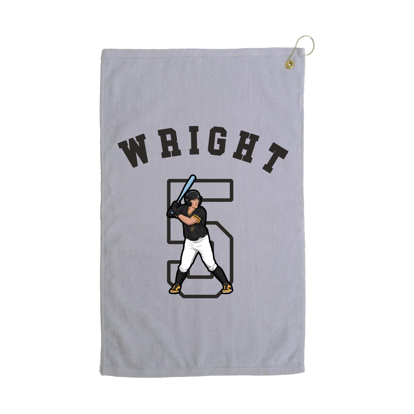 Golf Towel — Shirsey Arch in Grey