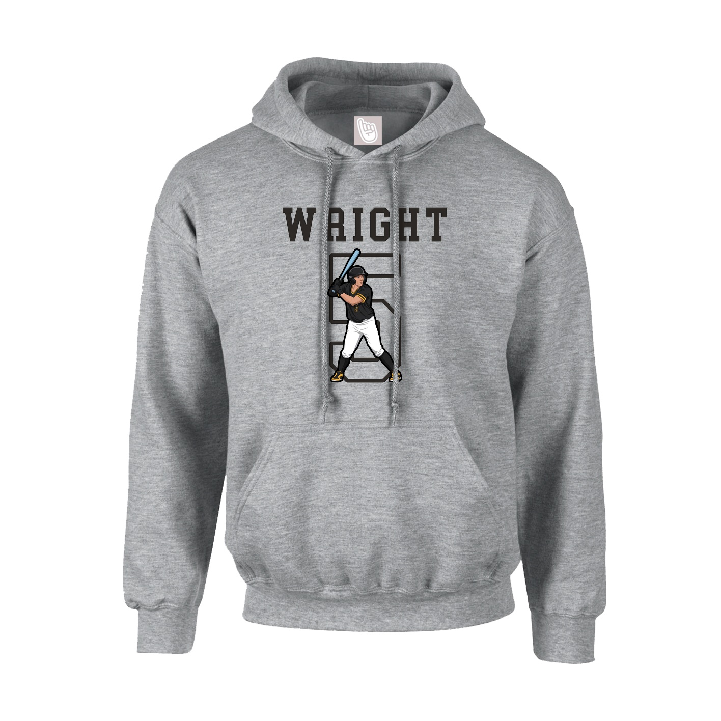 Hoodie — Shirsey in Grey