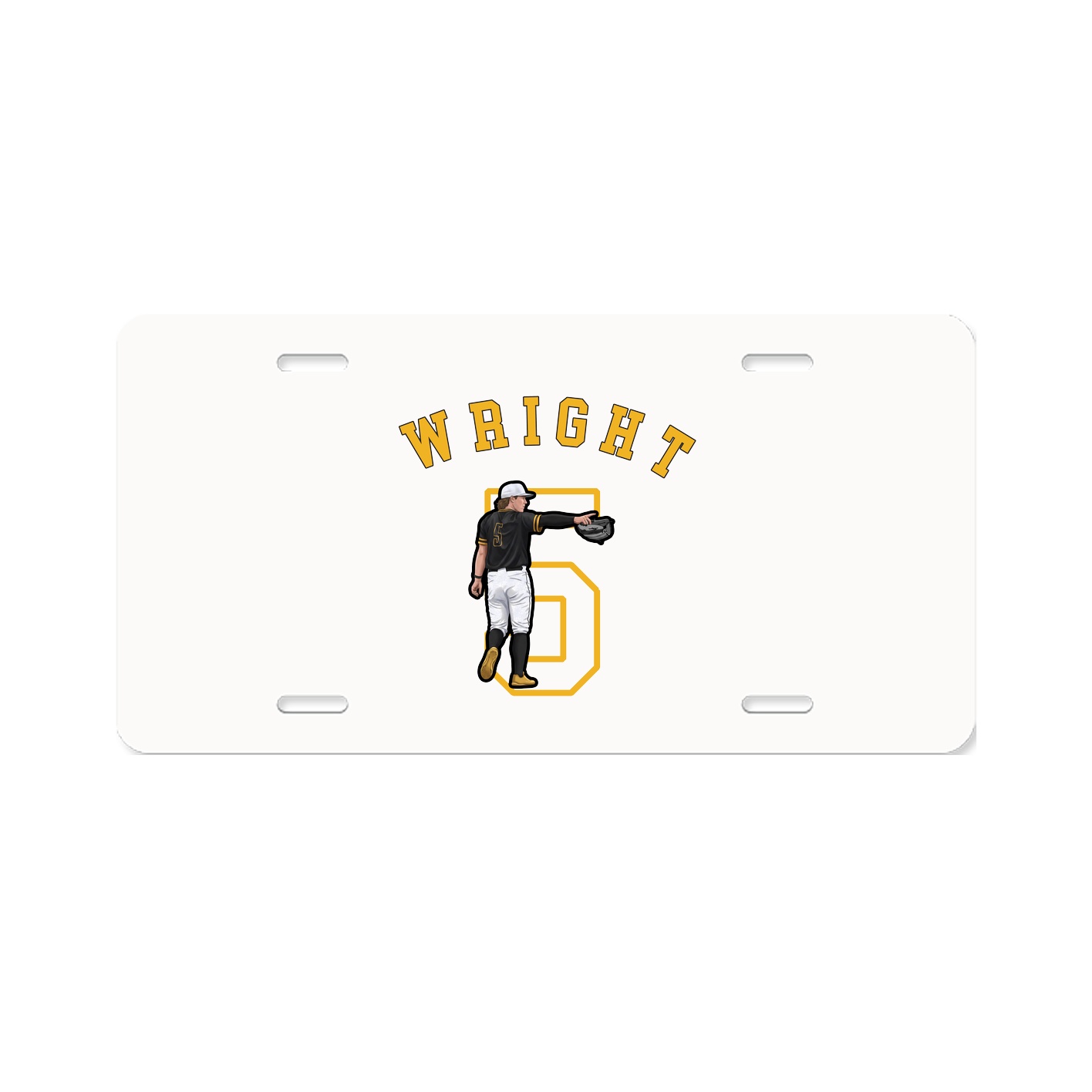 License Plate — Shirsey Arch in Classic
