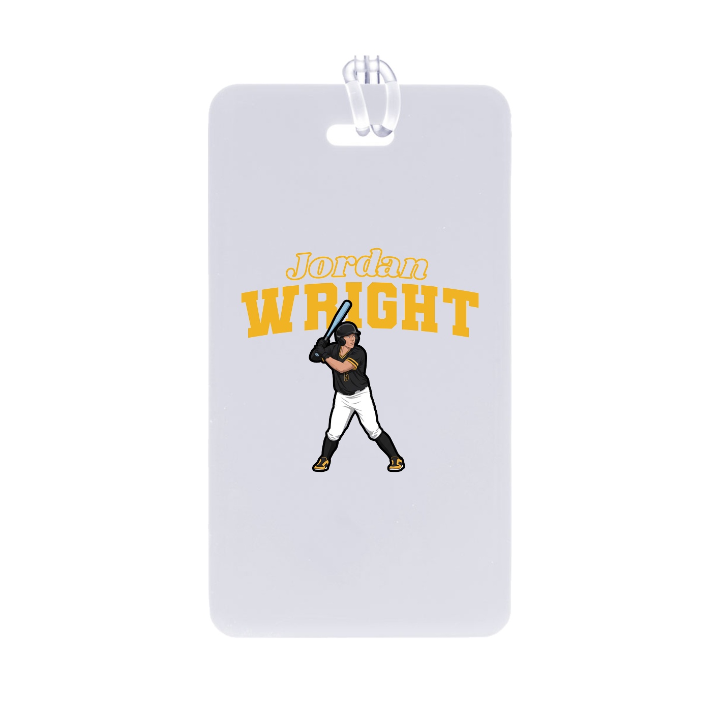Bag Tag — Name Arch in Classic