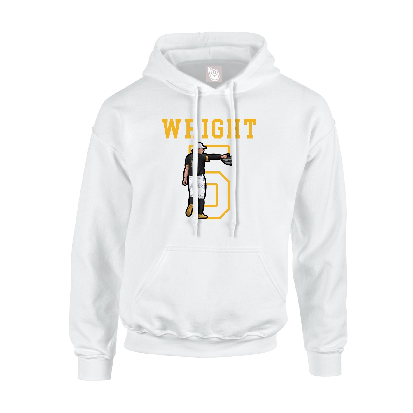 Youth Hoodie — Shirsey in White