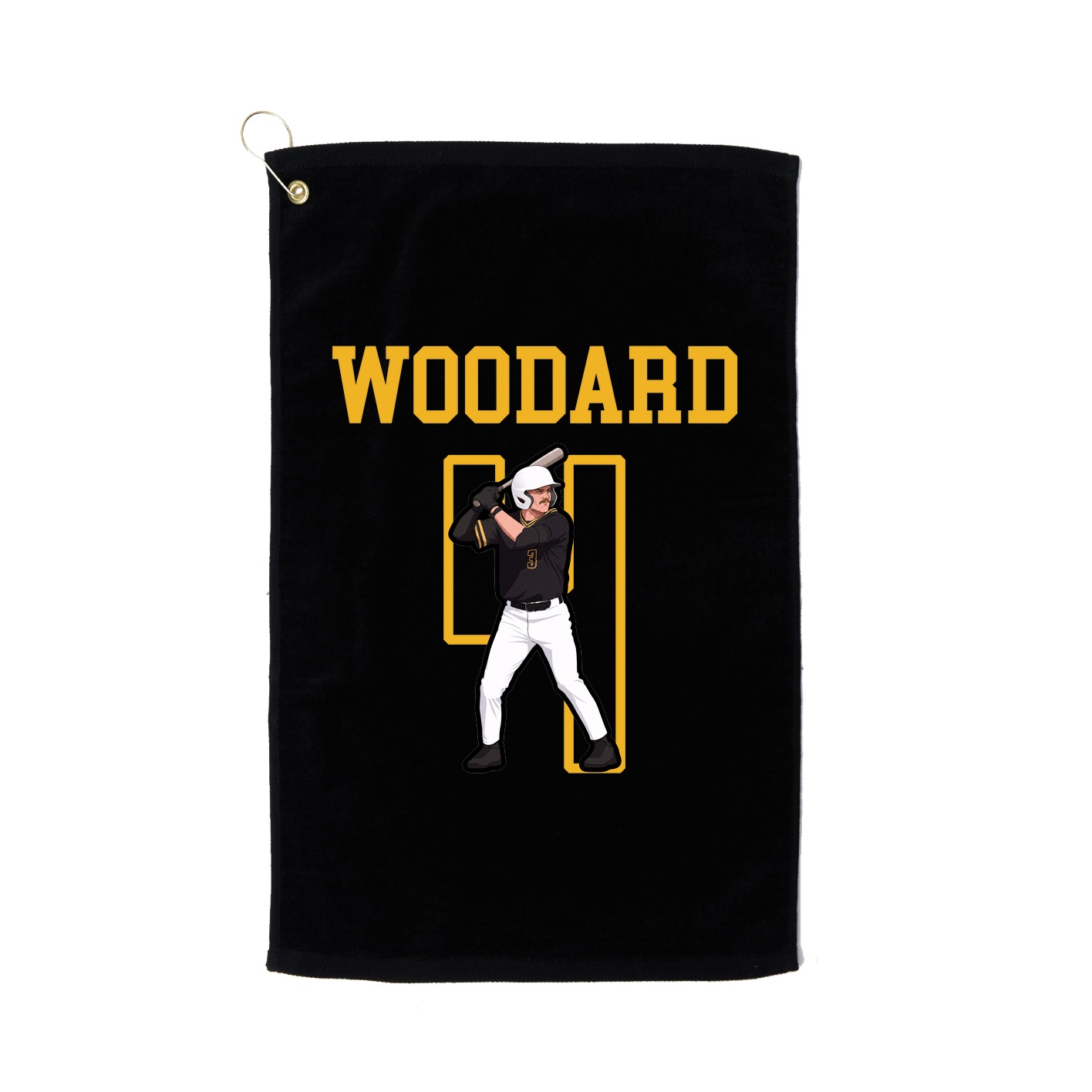 Golf Towel — Shirsey in Black