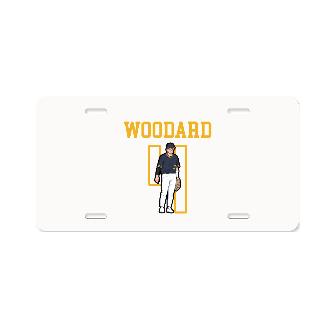 License Plate — Shirsey in Classic