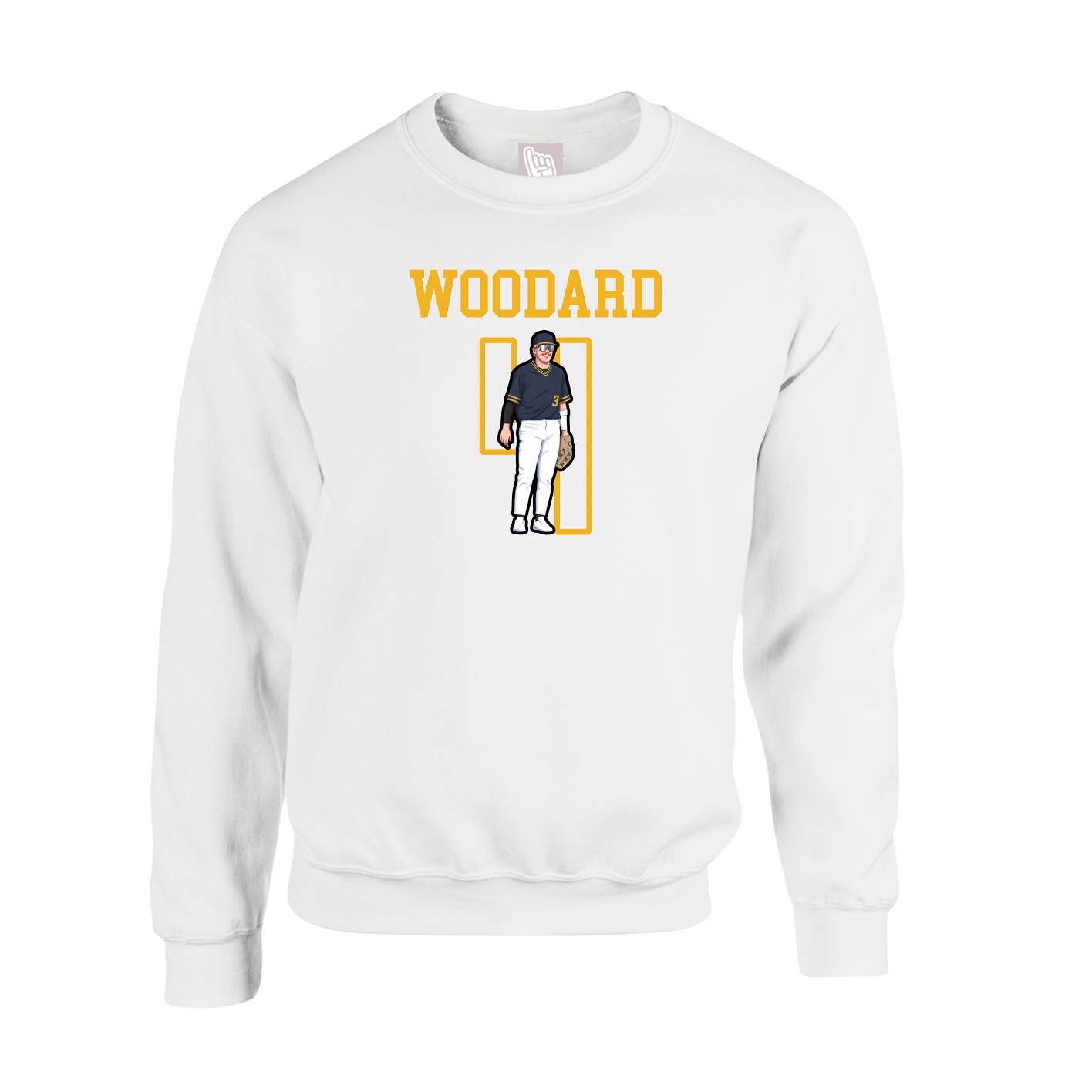 Fleece Crew — Shirsey in White