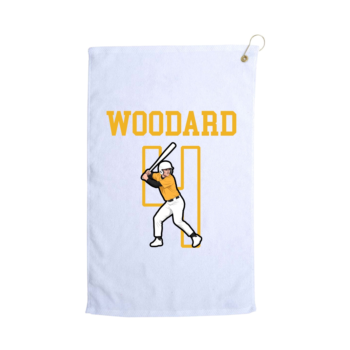 Golf Towel — Shirsey in White