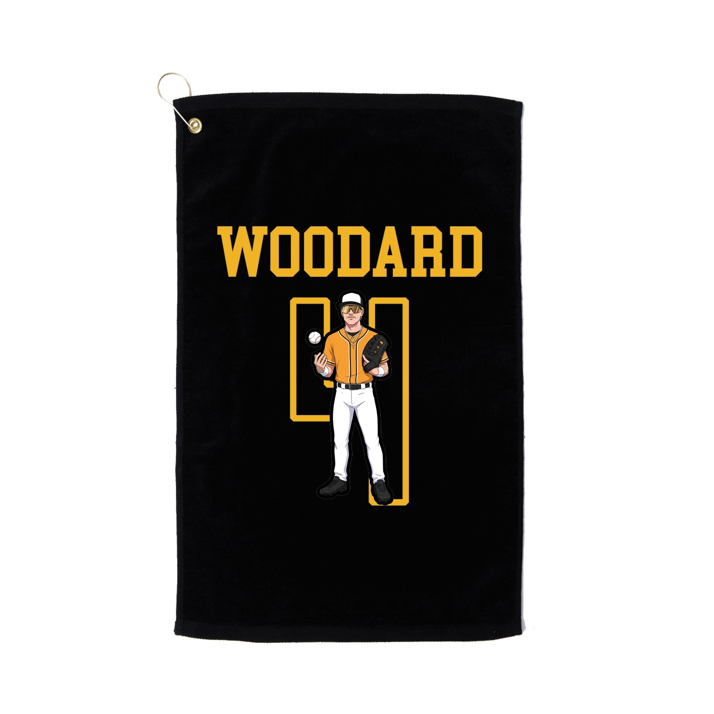 Golf Towel — Shirsey in Black