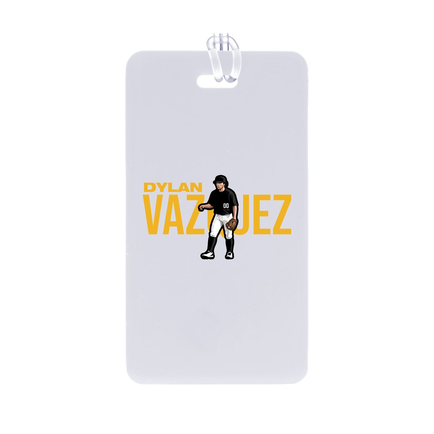 Bag Tag — Player Name in Classic