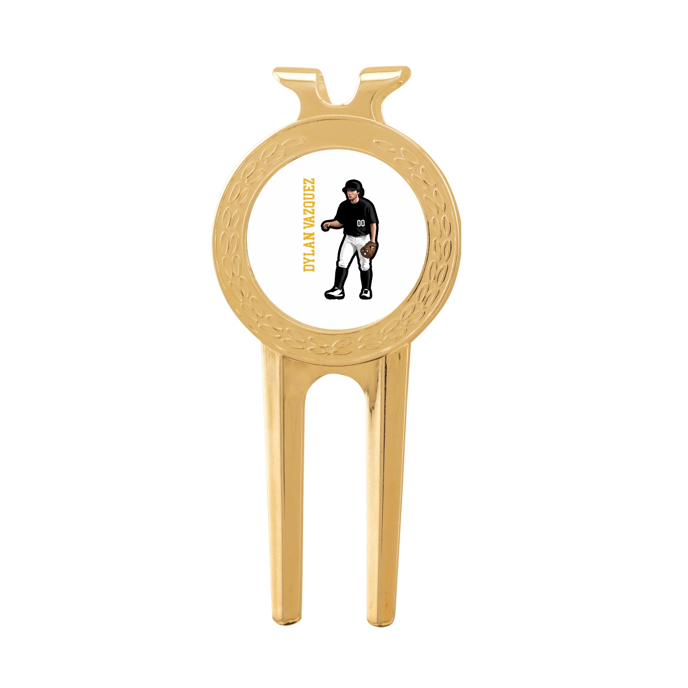 Divot Tool with Ball Marker — Name Vertical in Classic