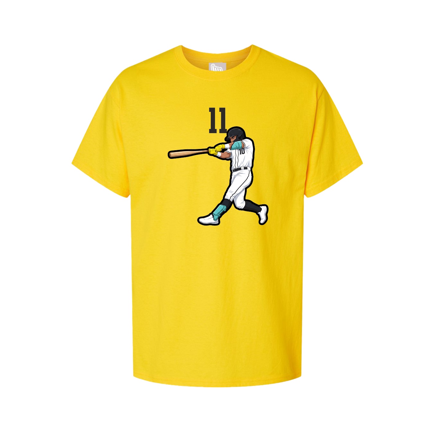 Tee — Number Top in Gold
