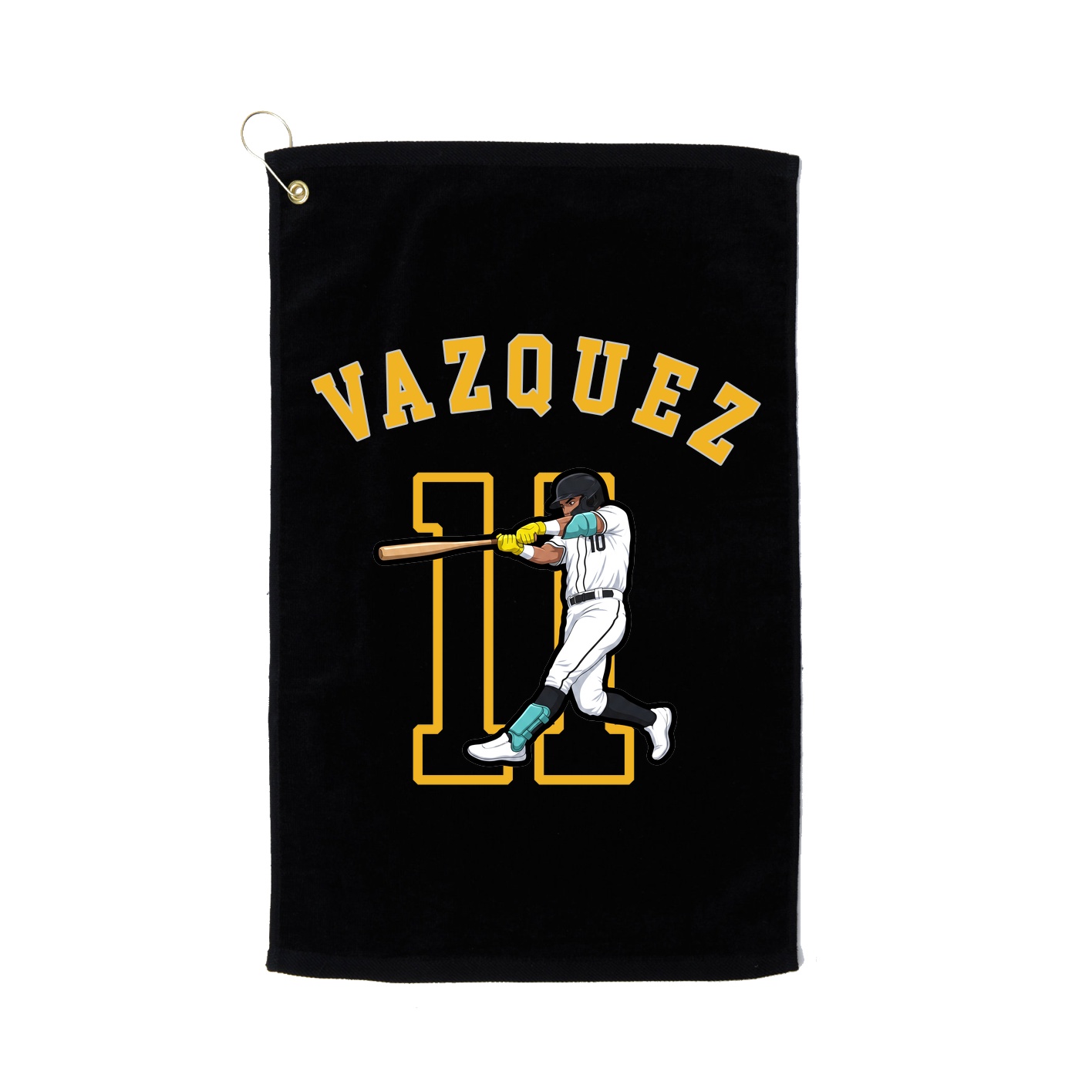 Golf Towel — Shirsey Arch in Black