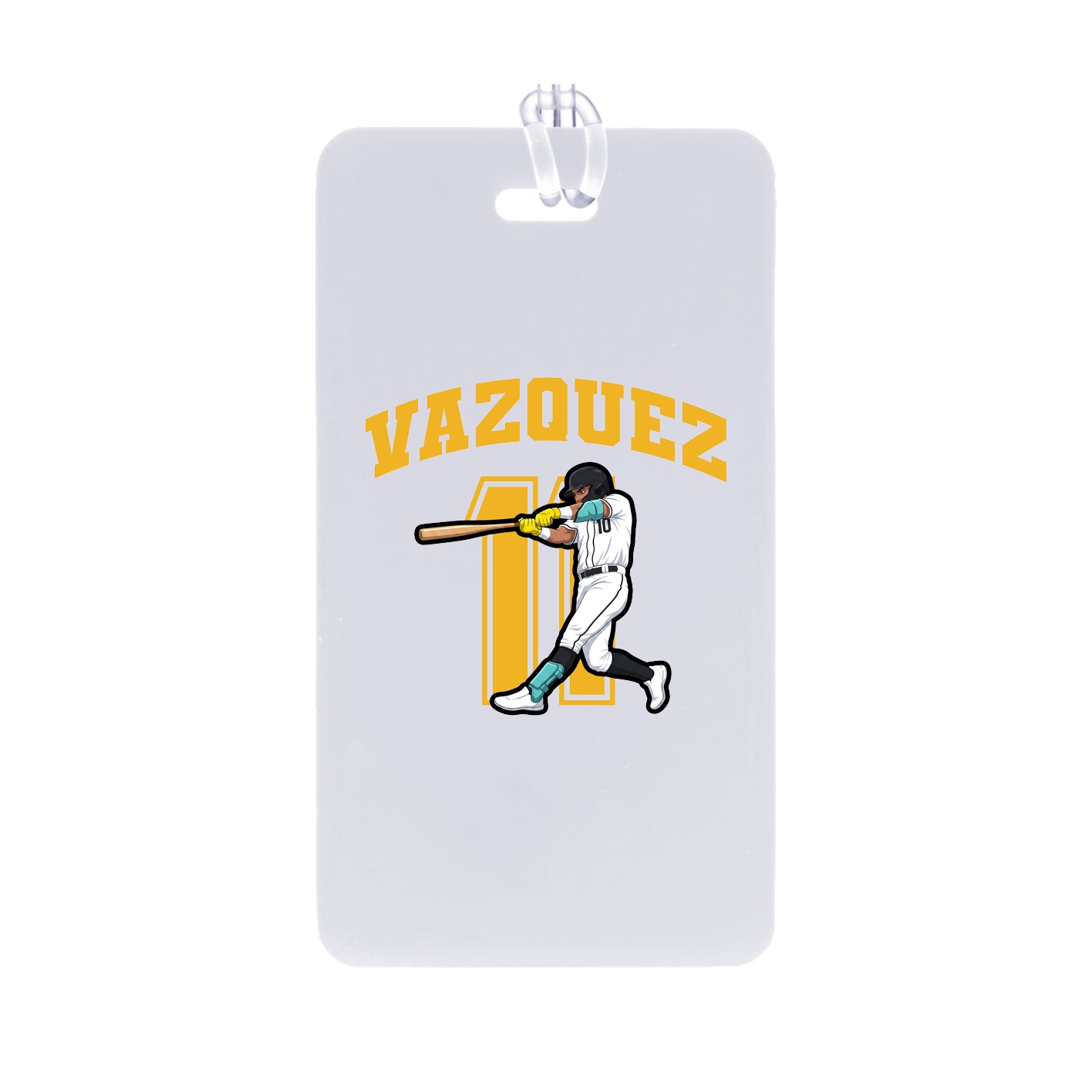 Bag Tag — Number in Classic