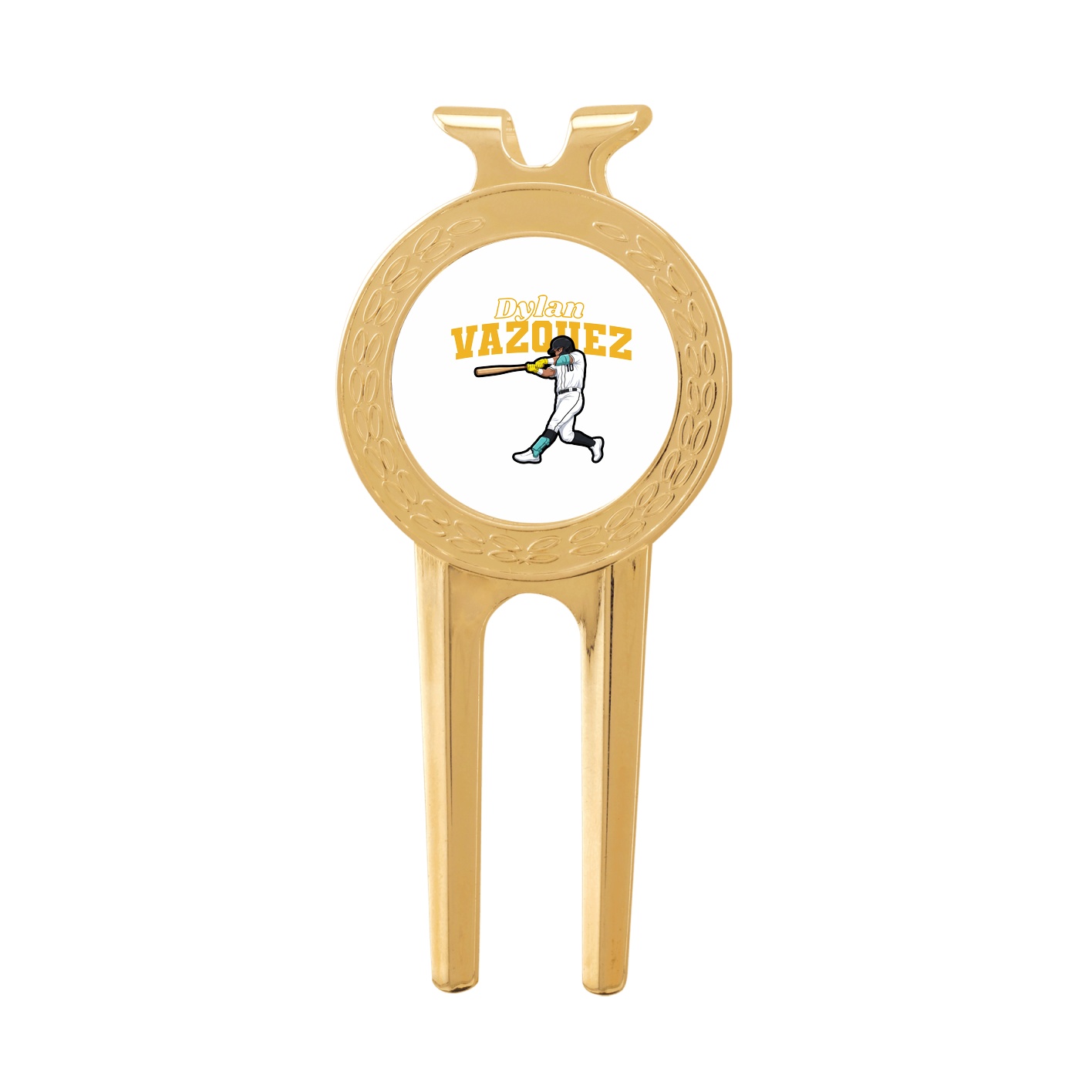 Divot Tool with Ball Marker — Name Arch in Classic
