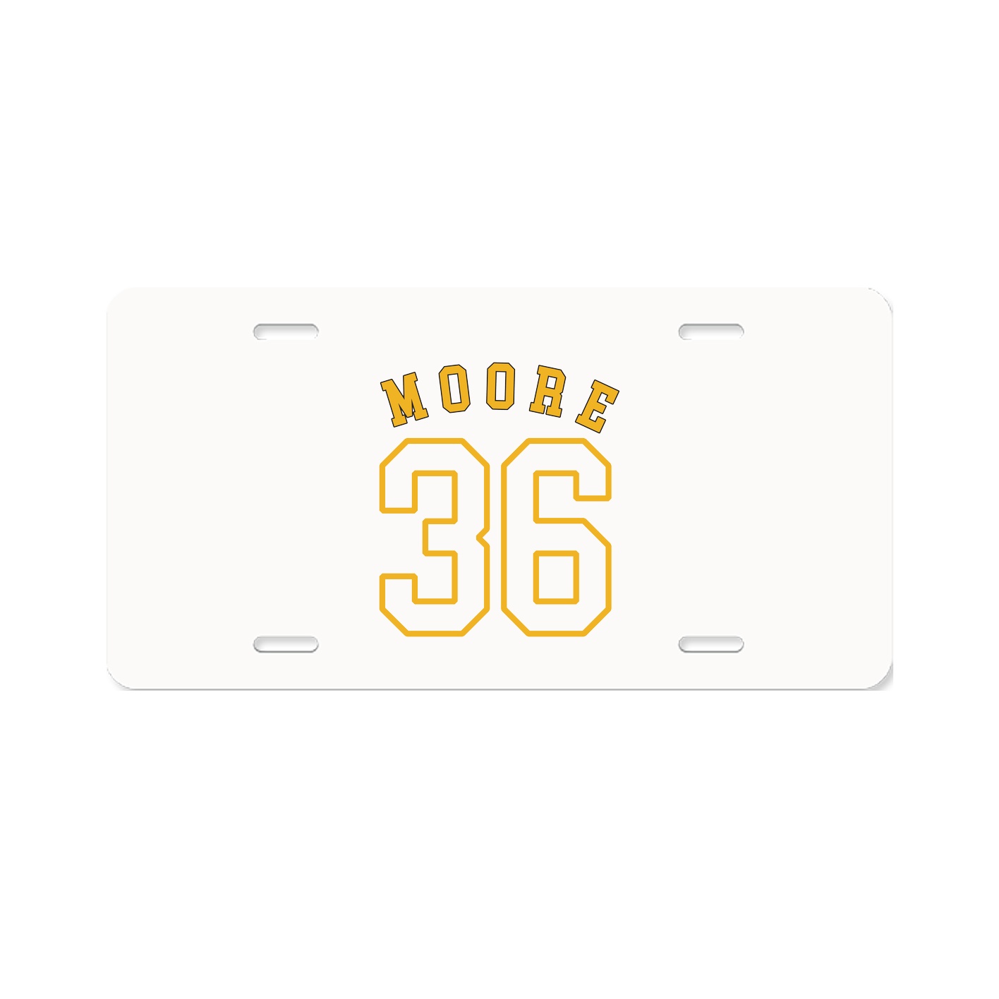 License Plate — Shirsey Arch in Classic
