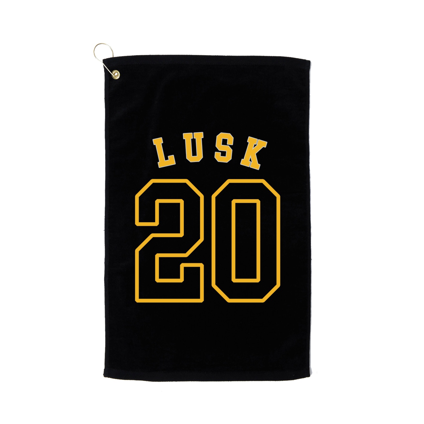 Golf Towel — Shirsey Arch in Black