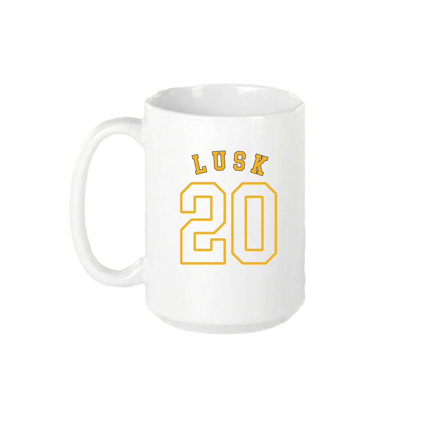 15oz Coffee Mug — Shirsey Arch in White